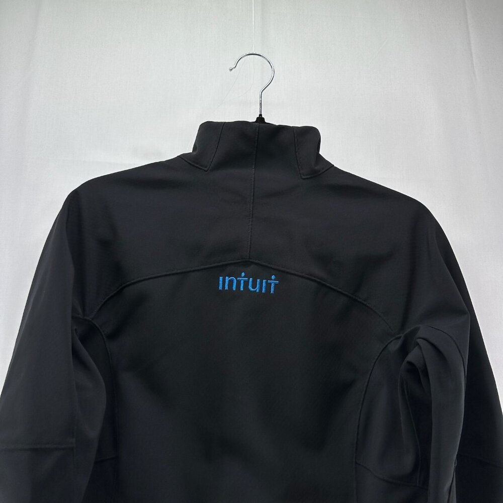 Patagonia Jacket Womens Size XS Logo Marketing Technology Intuit Workwear Black - Picture 6 of 12